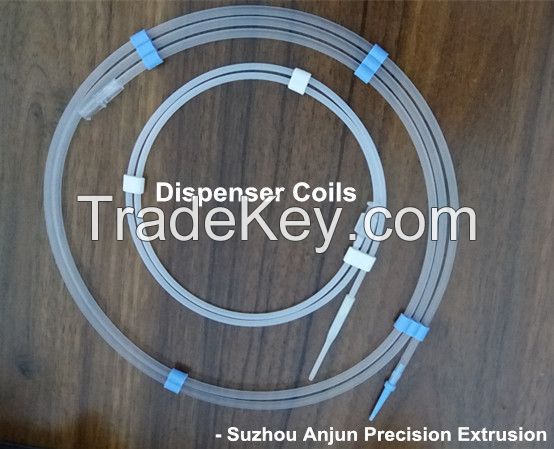 Hoop Dispenser for guide wire