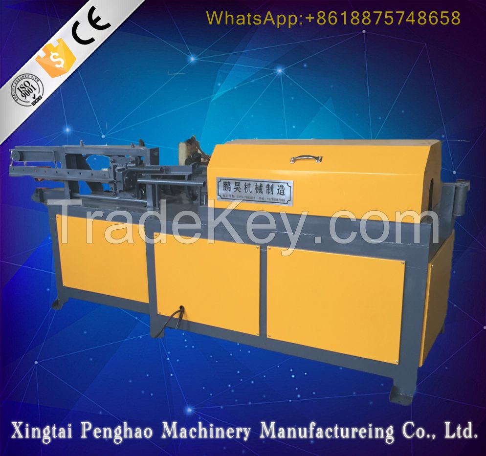 steel wire straightening and cutting machine