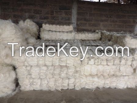 RAW NATURAL SISAL FIBRES UG GRADE A