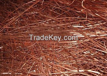 Copper Wire Scrap, (Millberry Copper) 99.99