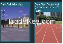 rubber mat, path, brick and products