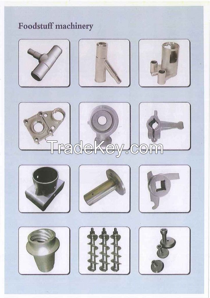 lost wax casting; investment casting; precision casting