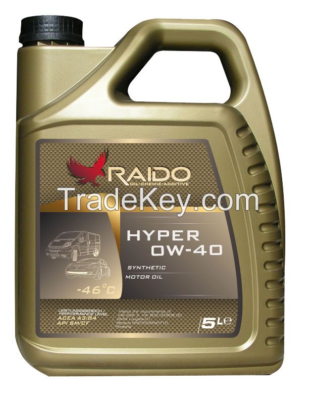 Raido Hyper 0W-40