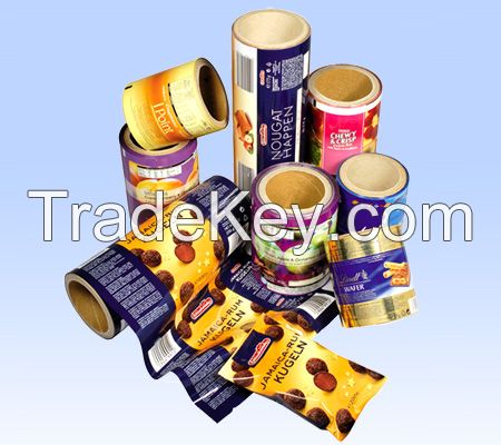 Eco-friendly Moisture Proof Soft transparent Laminated packaging film roll, food packaging plastic roll film