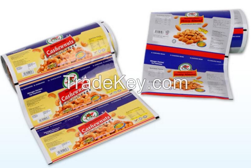 JC nylon candy/sugar laminated packaging film/bags, food grade chinese cpp wrap film
