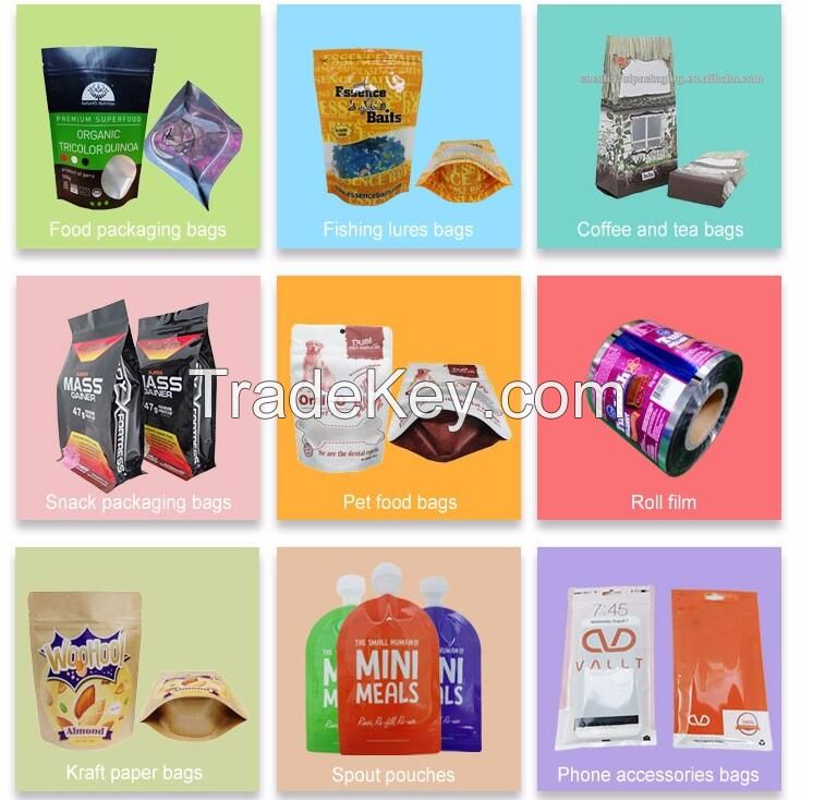 Aluminum foil laminating film roll for food packaging