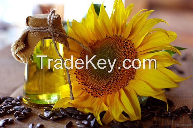 Sunflower unrefined oil