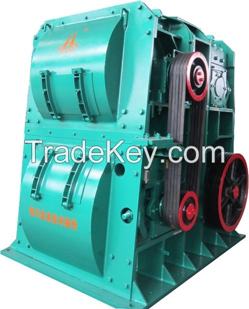 2016 HLPMF Energy-saving Teethed 4 Roll Crusher / Roller Crusher