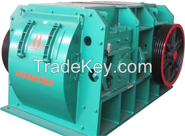 2016 HLPMC Intelligent Teethed Double Roll Crusher / Roller Crusher