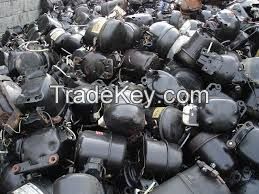 A/C Fridge Compressor Scrap Available in Bulk