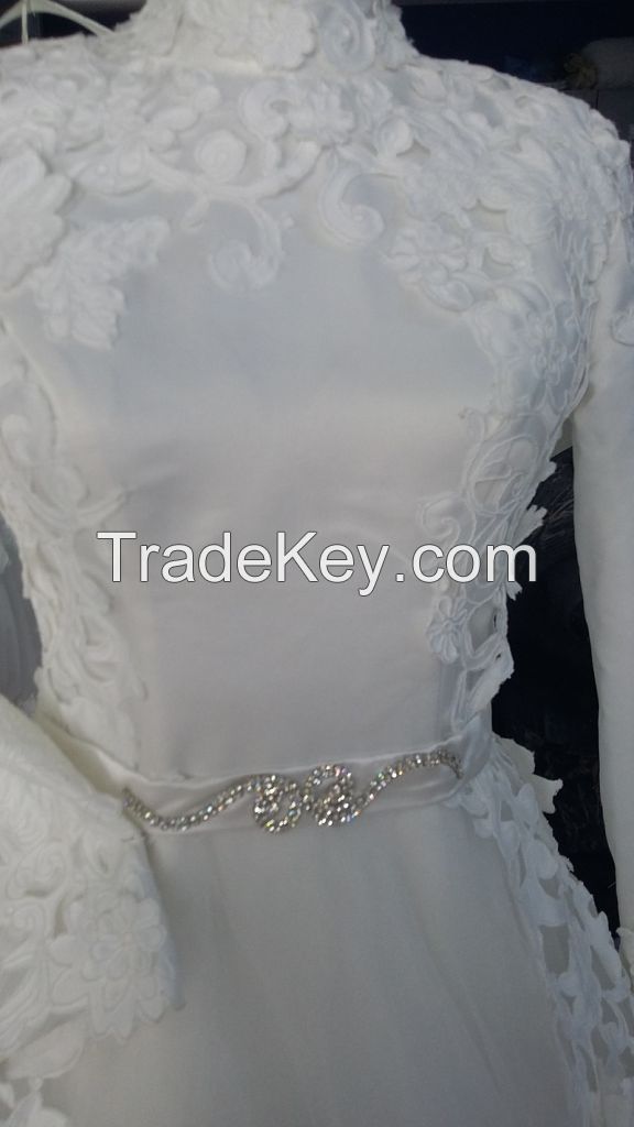 Hijap wedding dress