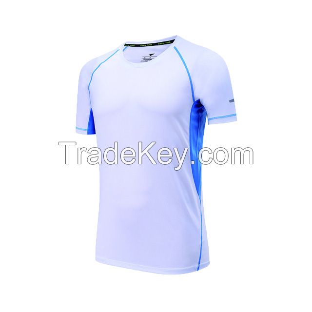 Sell Offer Quick-dry round neck T-shirt with color matching