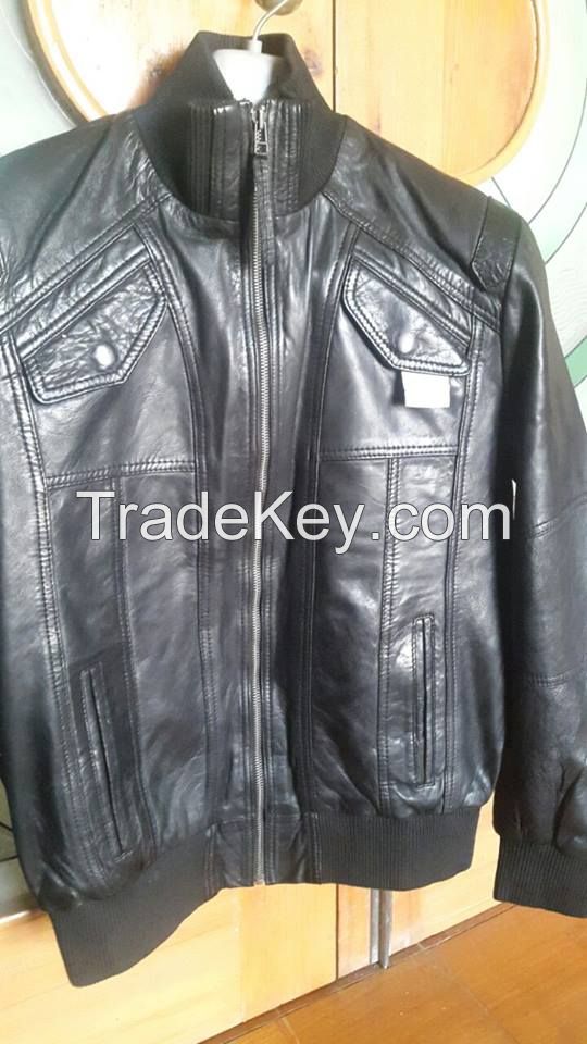 leather jacket stock