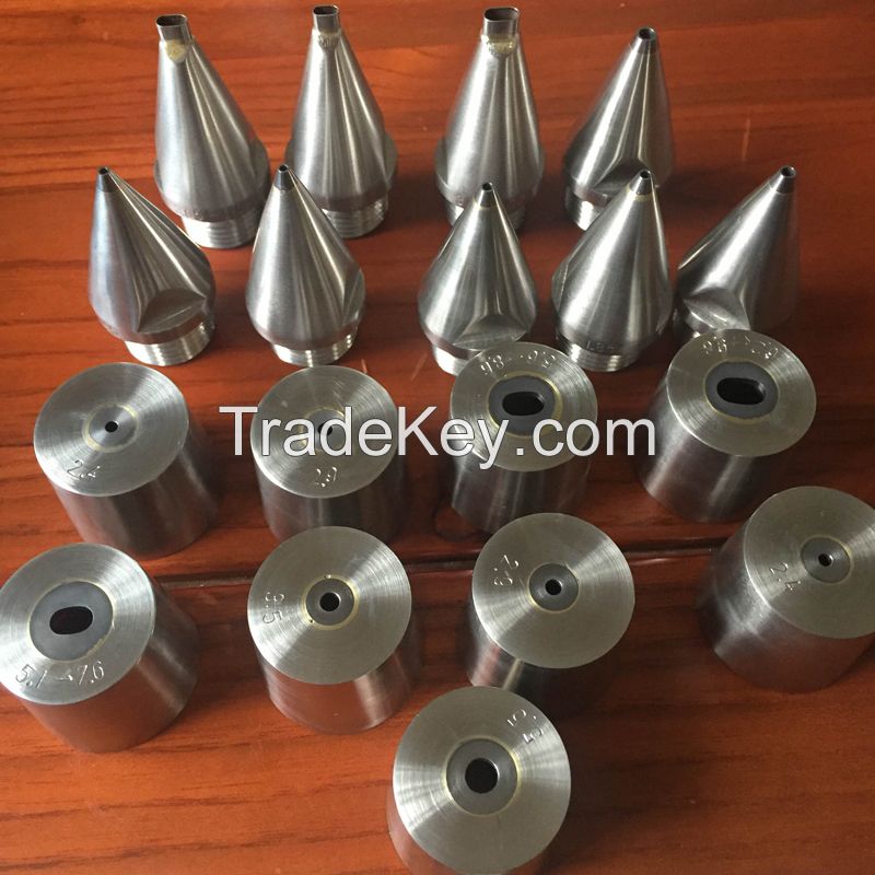 custom made tungsten carbide wire/cable extrusion dies