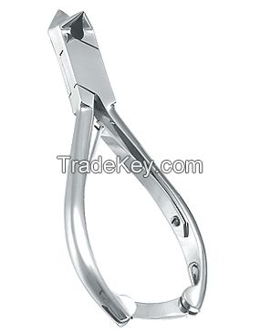 Nail Cutter, Moon Shape Double Spring Heavy Duty Back Lock