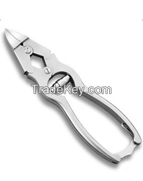 Nail Cutter, Single Spring Textured Handle