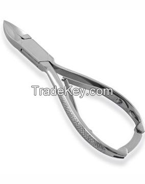 Nail Cutter, Single Spring With Texlured Handle