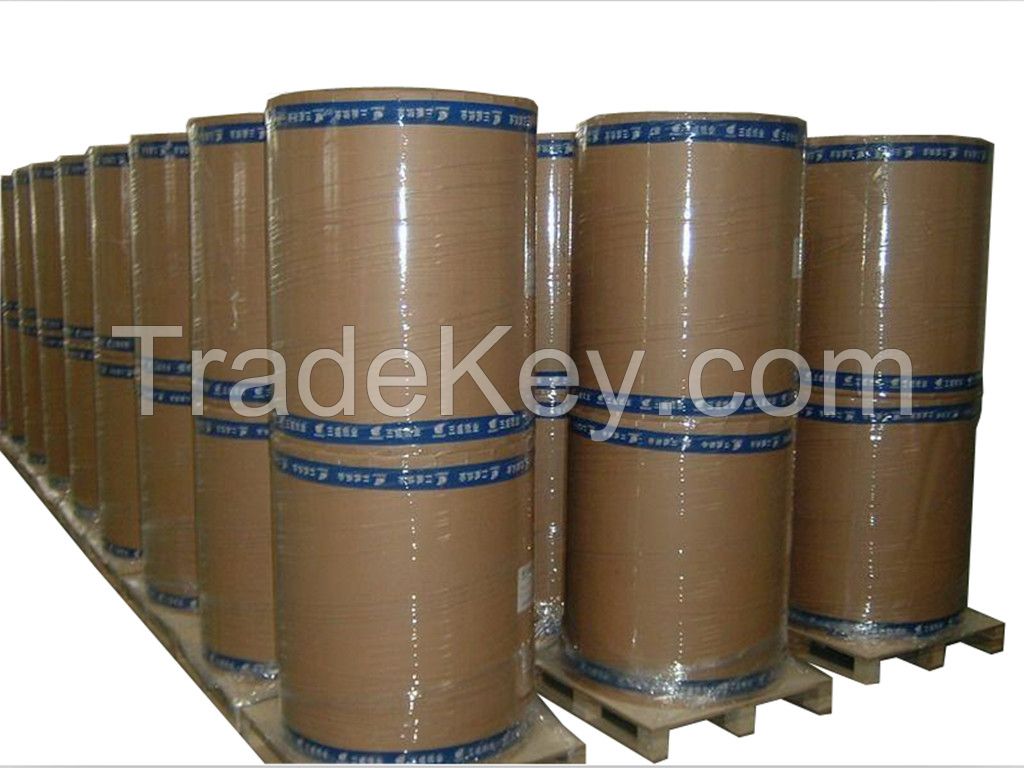 Different size jumbo roll thermal recording heat sensitive transfer paper