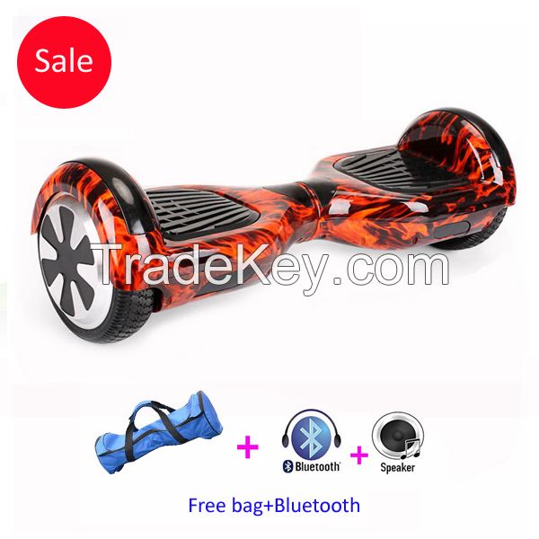 Flame 6.5 inch 4400mAh hoverboard cheap, self balancing board