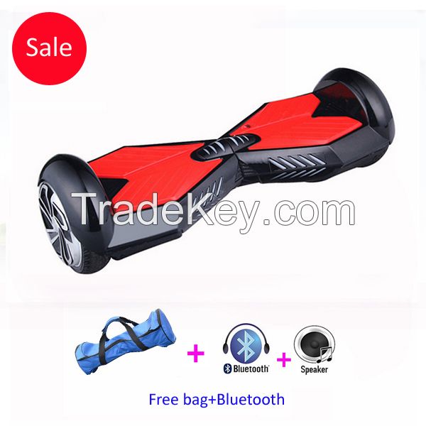 Black 6.5 inch unique design balancing scooter, hoverboard sale