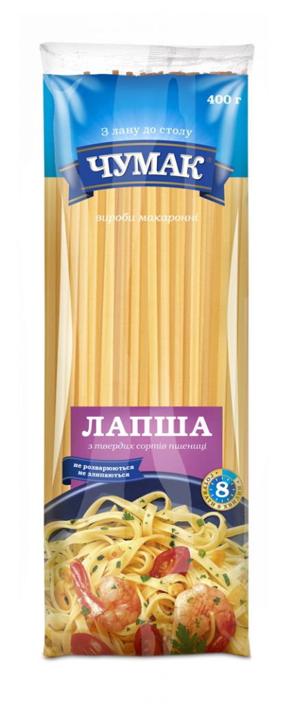 Pasta "Noodle " in soft pack (400 g)