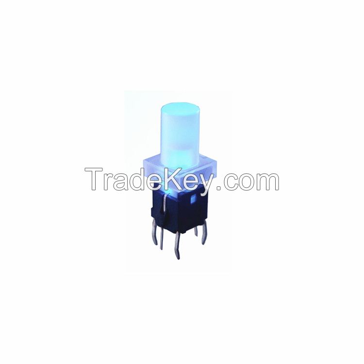 7x7 illuminated tact switches with high waterproof cap