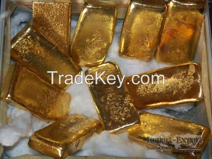 Gold Bars and Gold Nuggets for sale