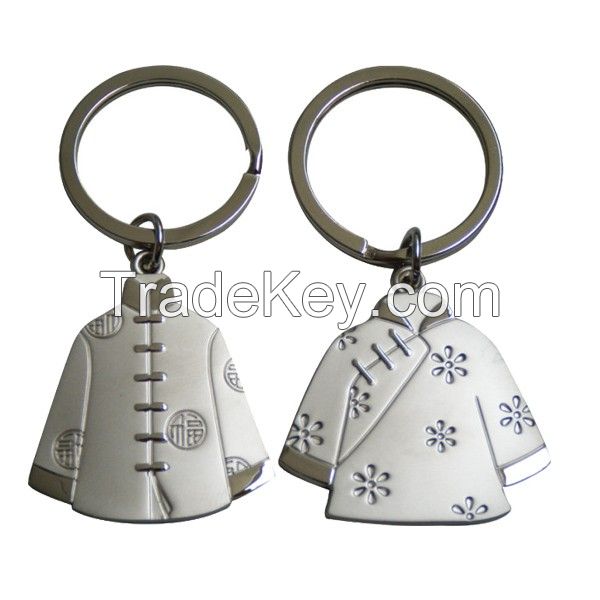 Personality custom design of metal keychains