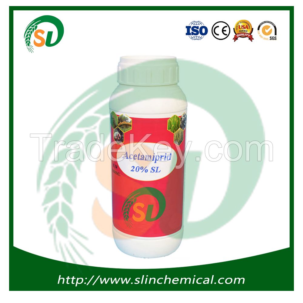 Pest Control Good Acetamiprid Price 96%TC 70%WDG 20%WP 20%SP 20%SL China Insecticide Supplier