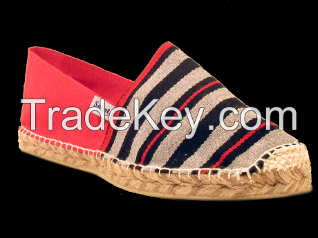 SPART Bicoloured Striped Espadrilles Shoes for Men
