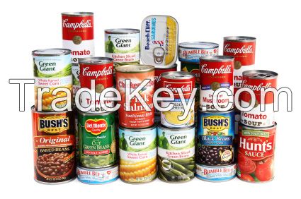 Sell Organic Canned Food Sardine/ Canned Tuna/ Canned Beans