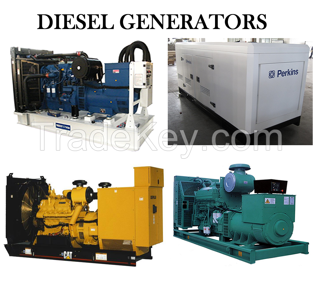 Standby & Mobile Diesel Generators up to 2000Kva Heavy Duty Sets