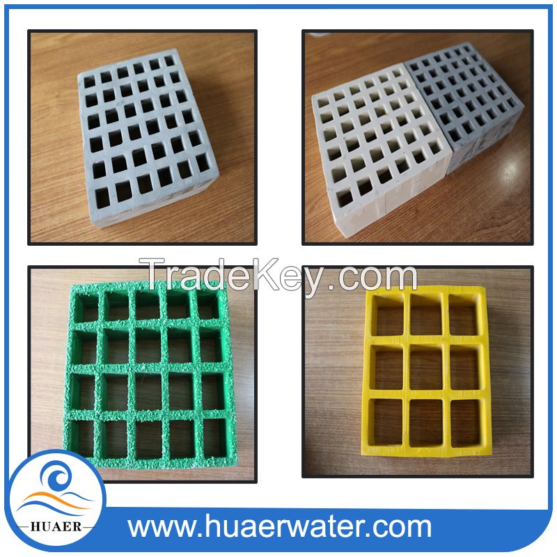 huaer Factory Supply FRP Fiberglass 38x38mm Fiberglass Grid