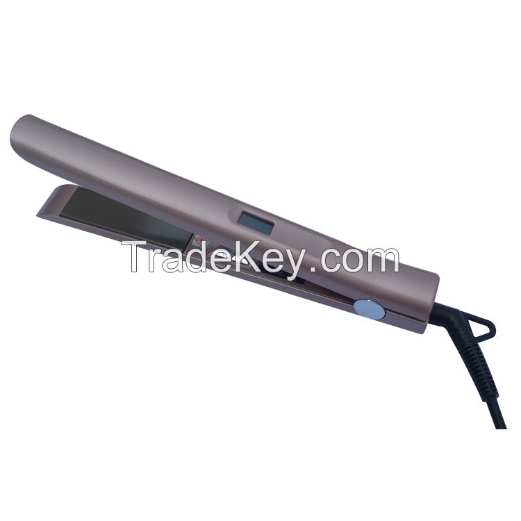 Professional new nano titanium infrared hair iron and hair straightener and hair flat iron