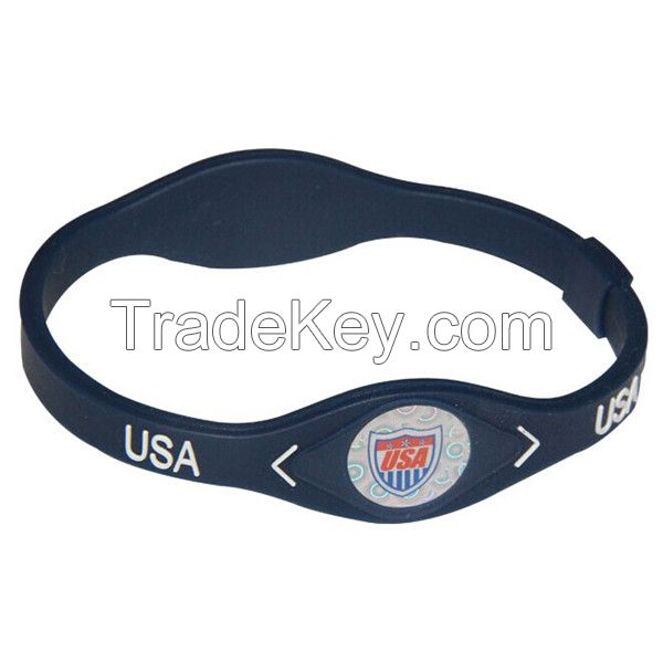 Hot Sell Promotional Football Silicone Bracelet