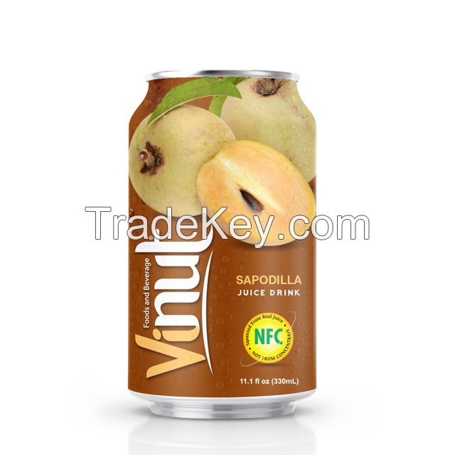 330ml Canned Sapodilla juice drink