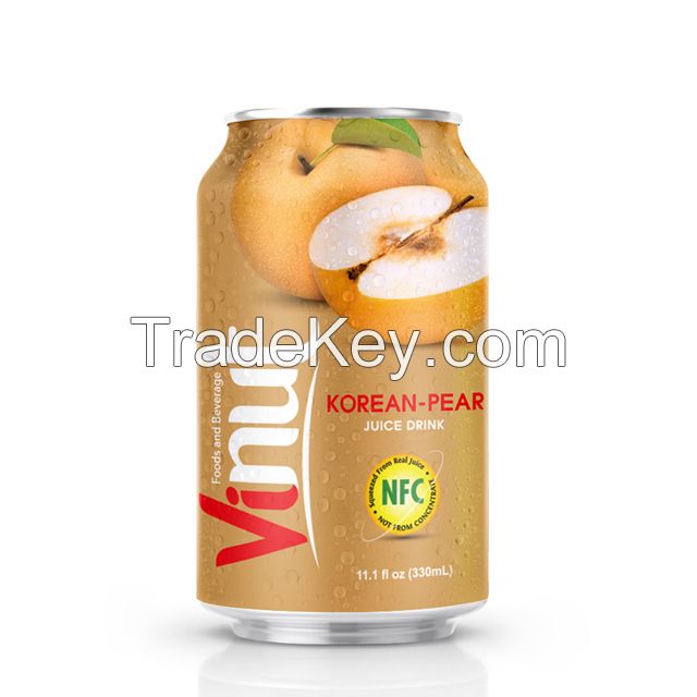 330ml Canned Korean-pear juice drink