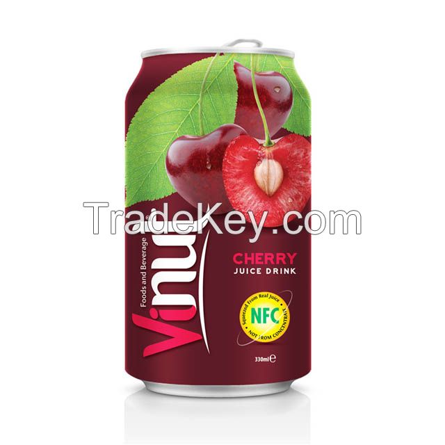 330ml Canned Fruit Juice Cherry Juice Drink Supplier