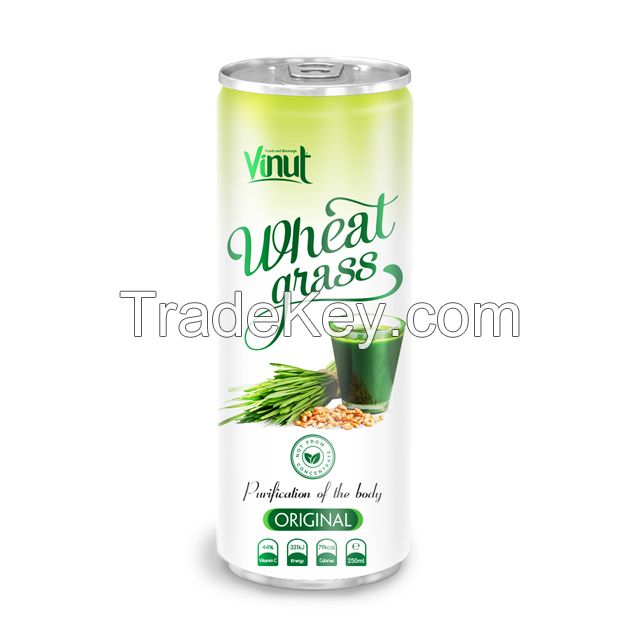 250ml Can Original Wheatgrass juice drink