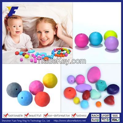 Chewable baby teether hand shaped toy pendant