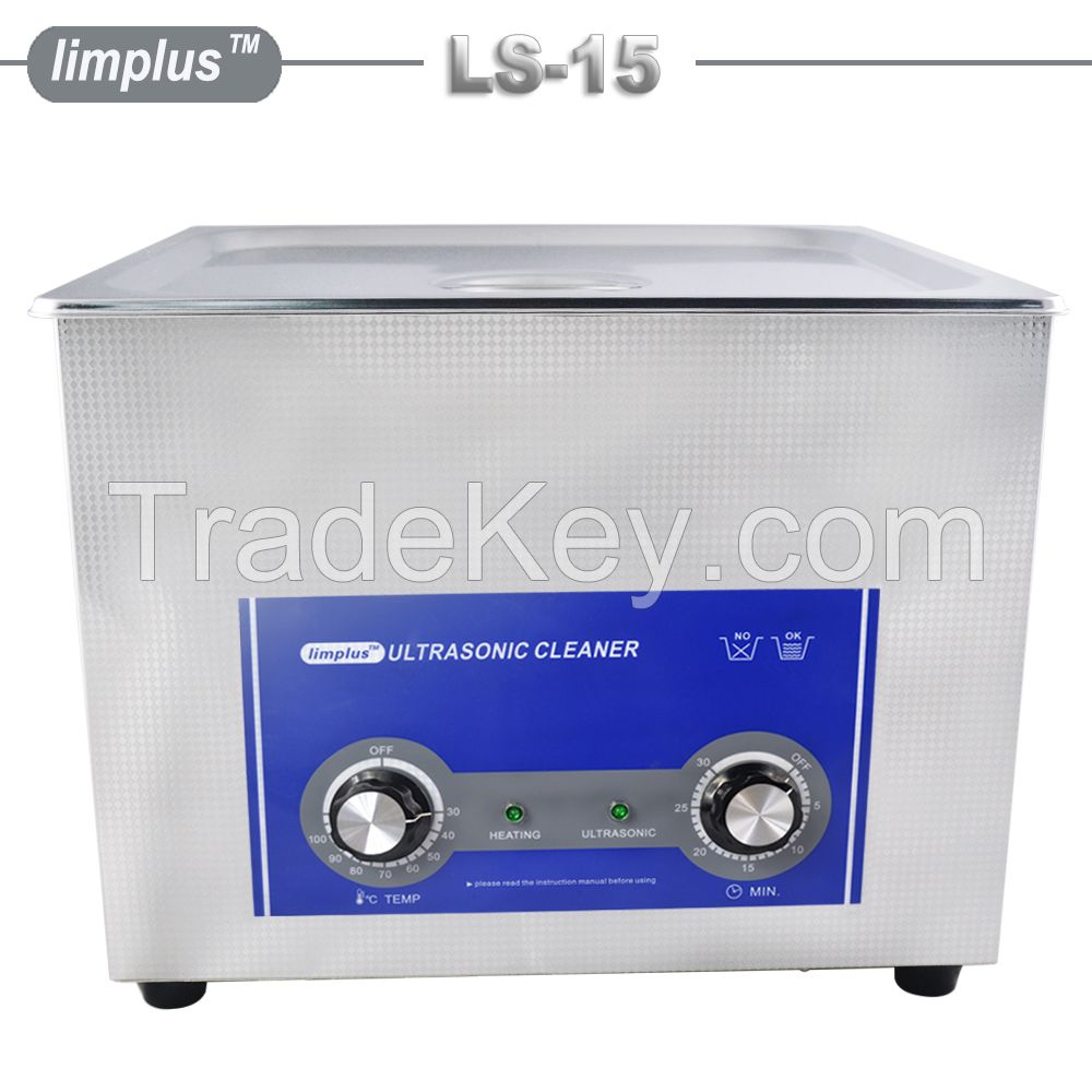 Limplus fingerprint flux rosin ultra sonic sonicator cleaner 15liter LS-15