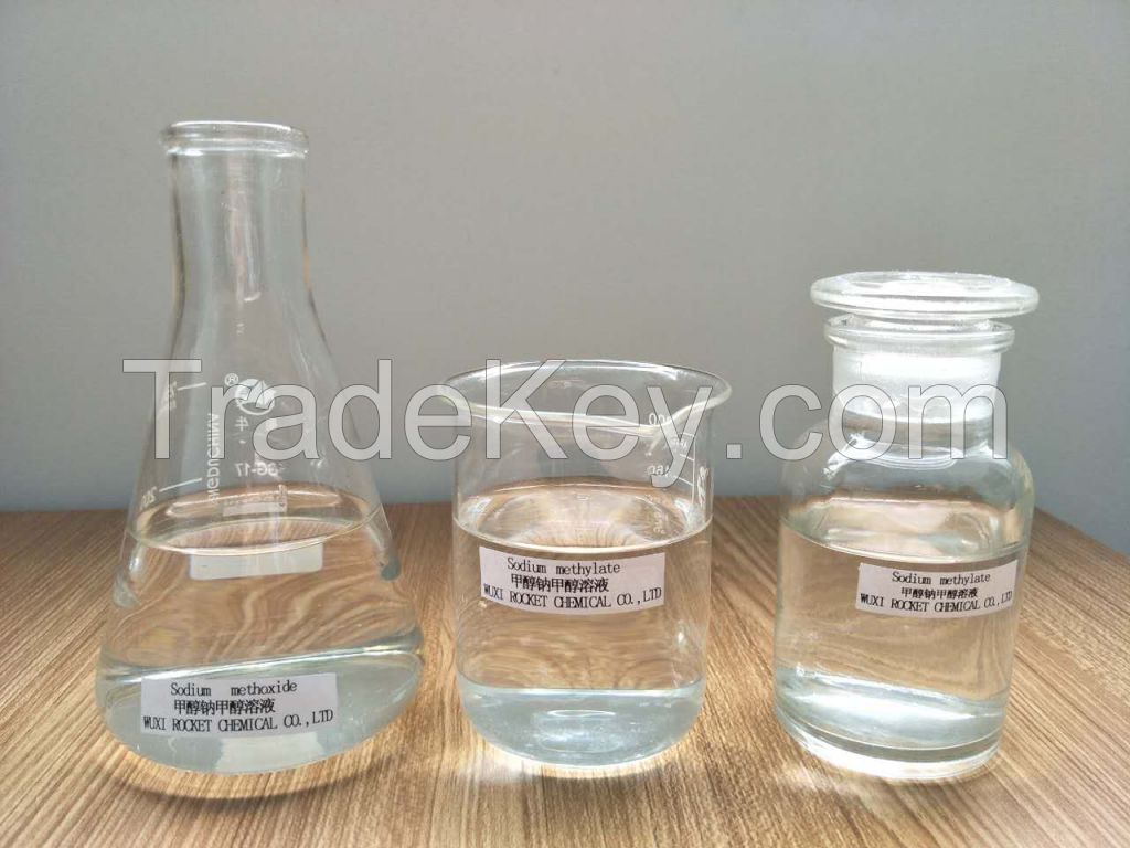 CAS 124-41-4 Sodium Methanolate Solution Clear Or Slight Milk White Liquid