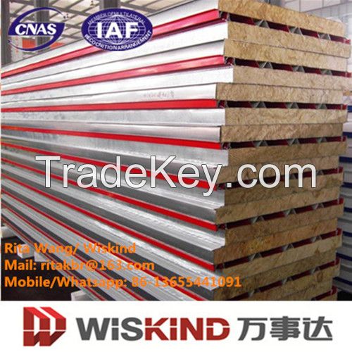 Rock Wool Sandwich Panel for Wall with ISO9001