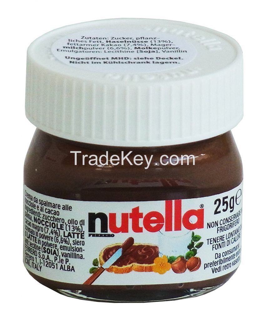 Nutella 25g mini jars By Brits Treats Ltd, UK