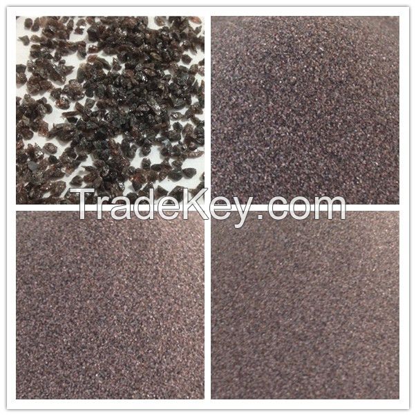 brown aluminum oxide for refractory, sand blasting, abrasives.