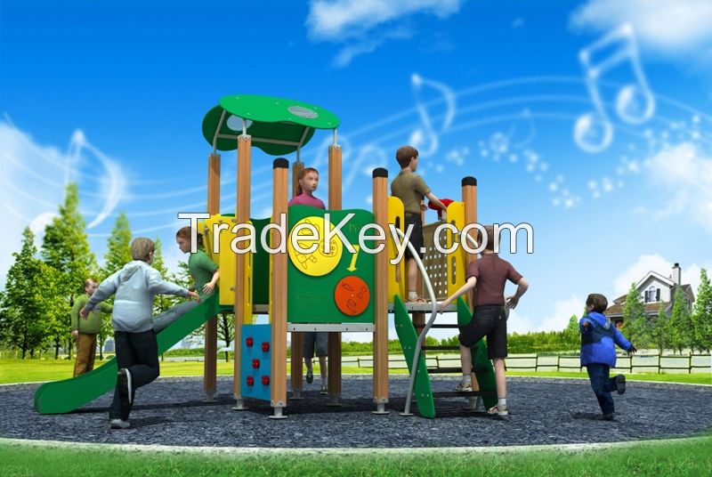 Popular Pe Series Outdoor Playground Slide WD-BC204