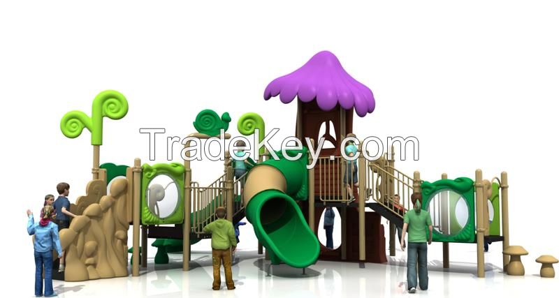 Newly Design Outdoor Playground Slide Mushroom Series WD-MG103