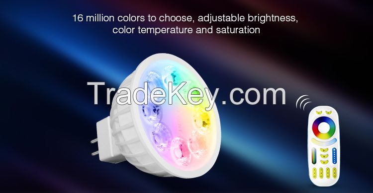 Dimmable COB GU10 MR16 Spot Light 4W 230V 110V 12V 60 Degree led spotlight