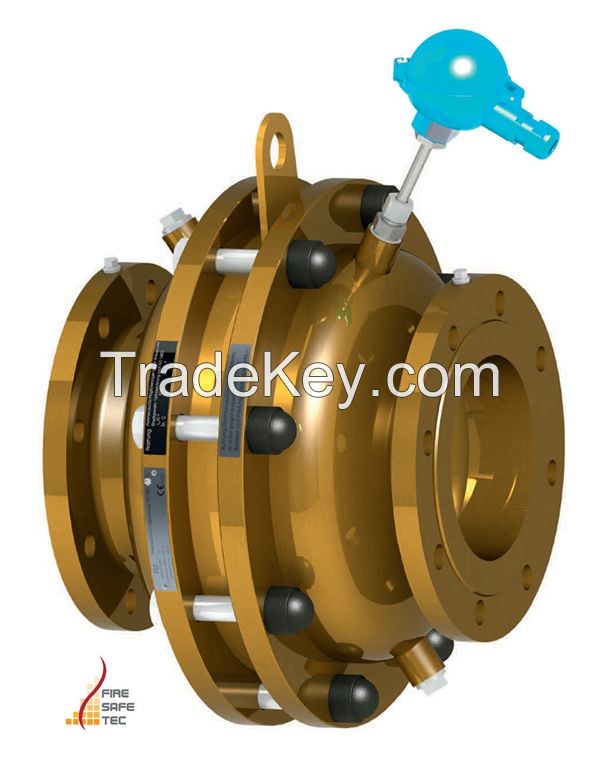 FST105 In-line deflagration flame arrester