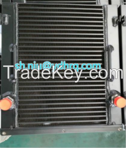 engineering machinery cooler, oil cooler for engineering machinery, Oil cooler for concrete mixer